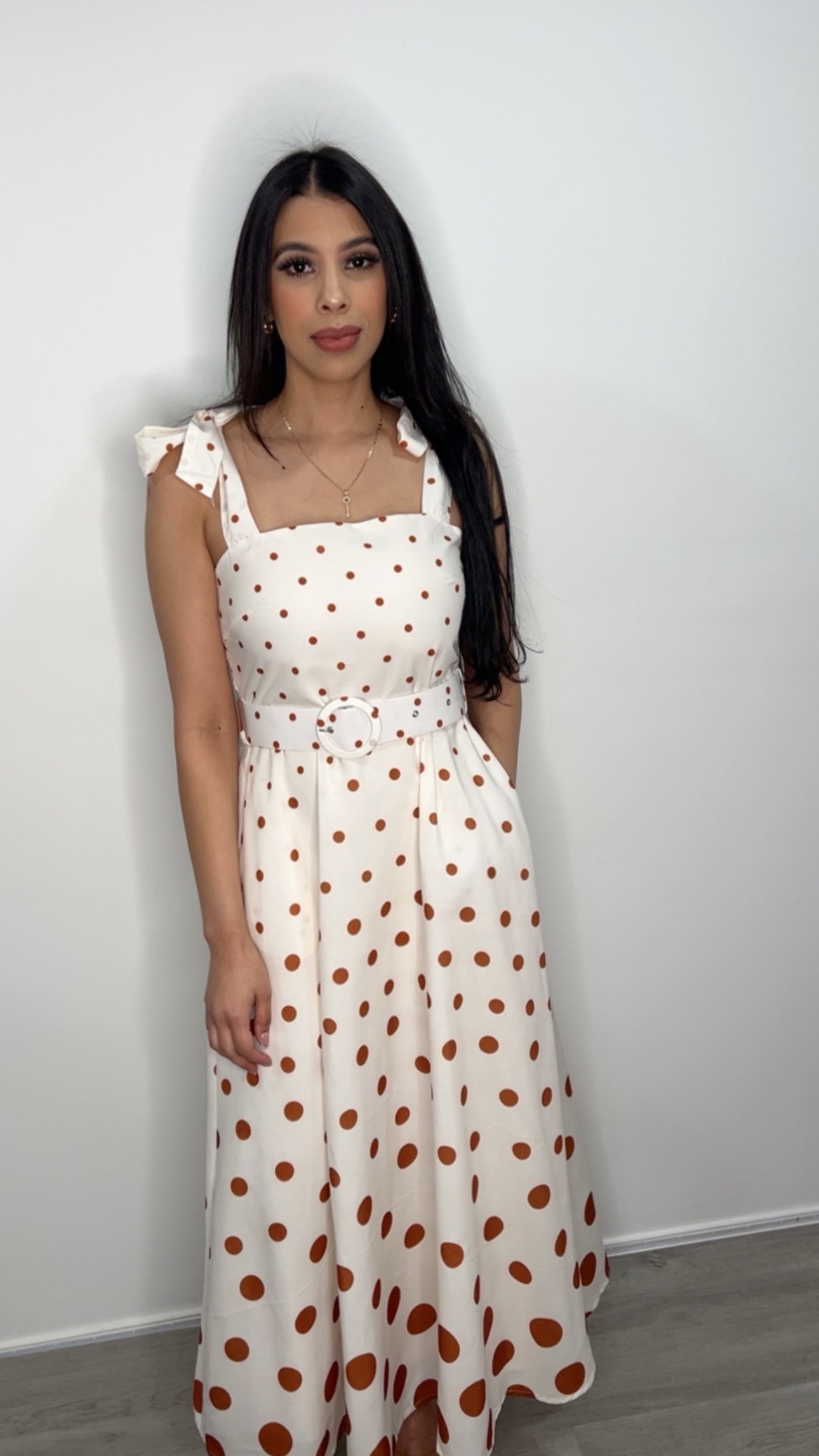 Polka dots maxi Dress
