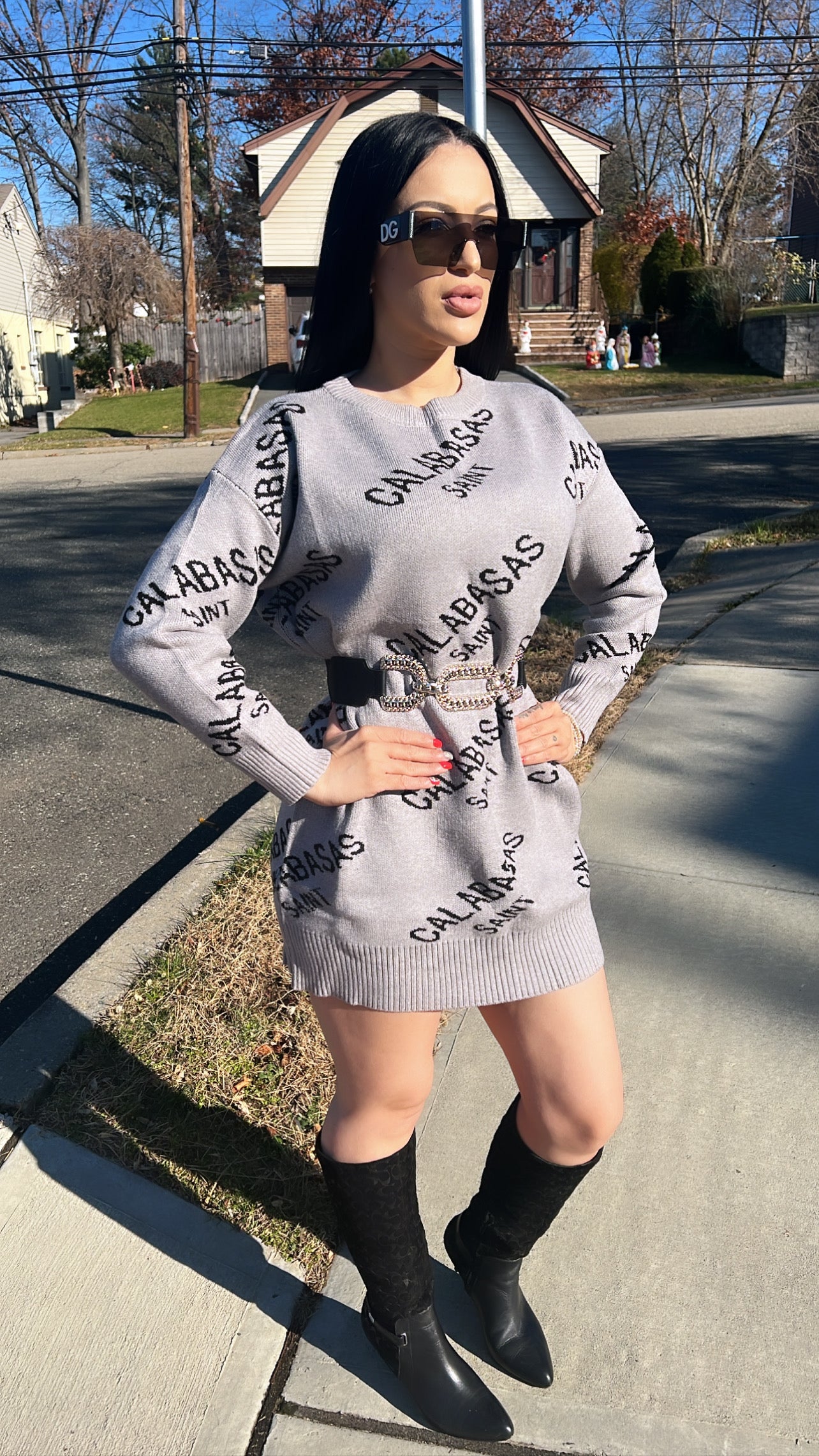 SWEATER DRESS
