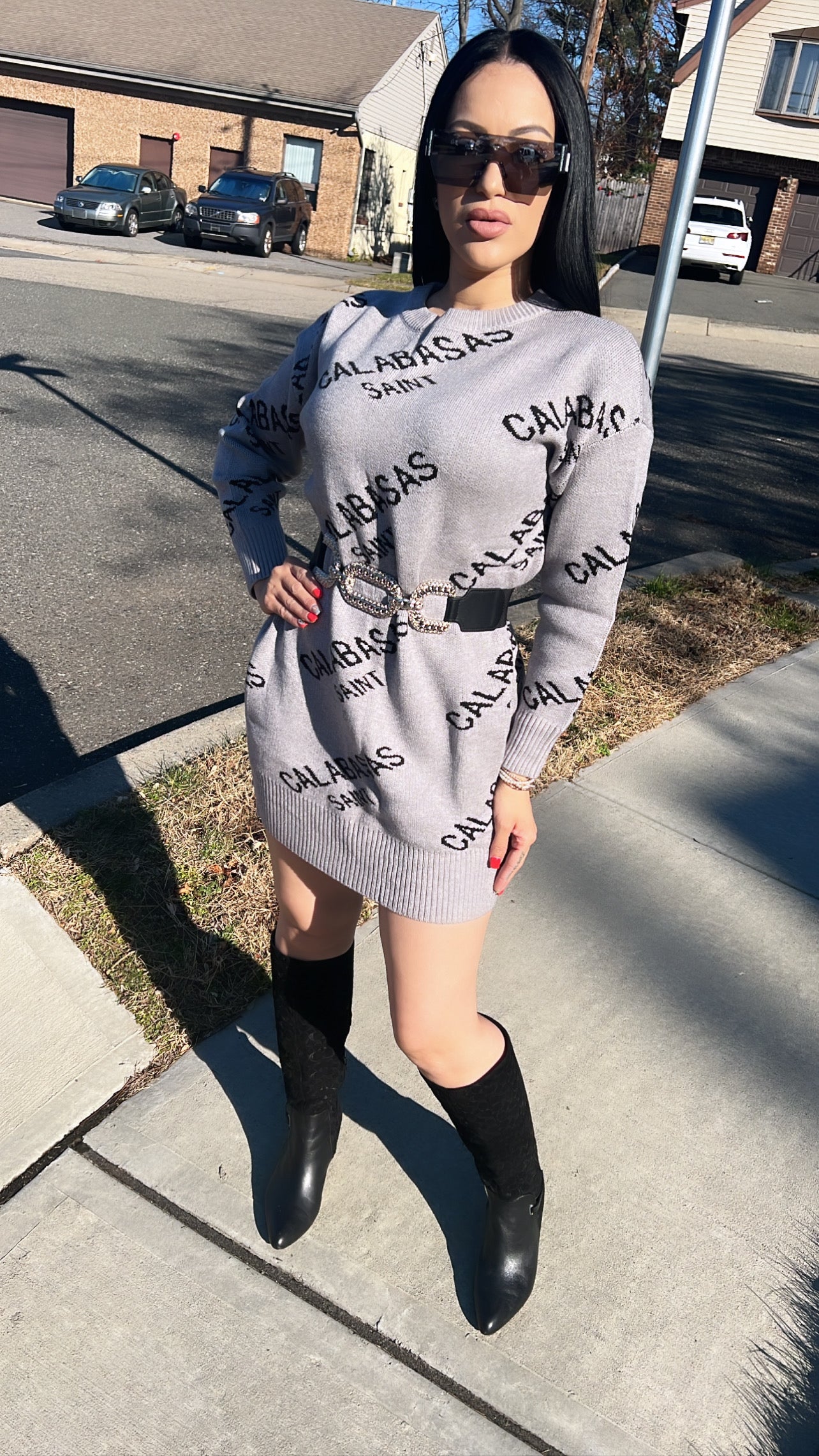 SWEATER DRESS
