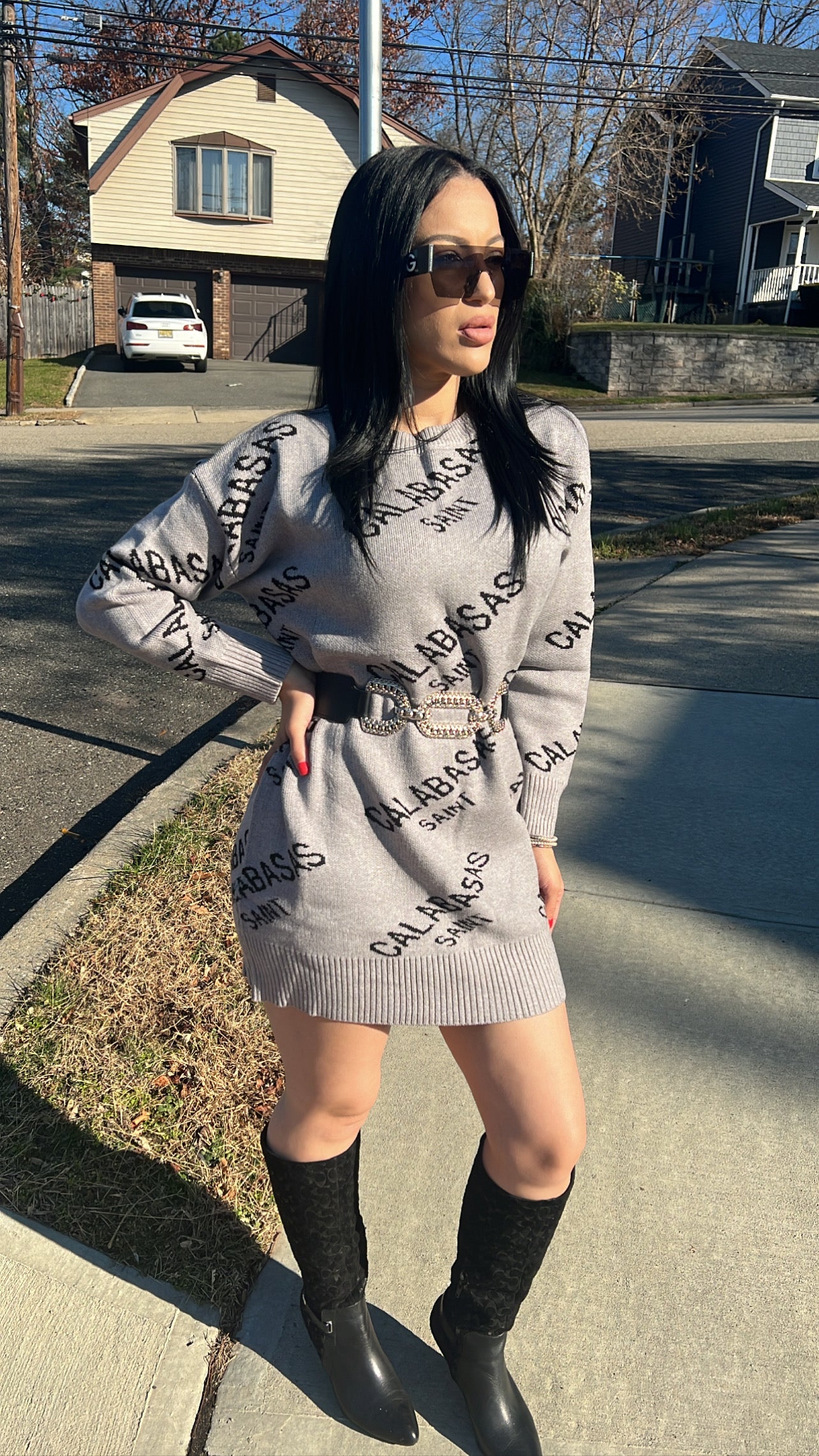 SWEATER DRESS