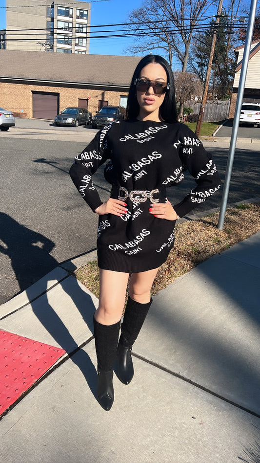 SWEATER DRESS